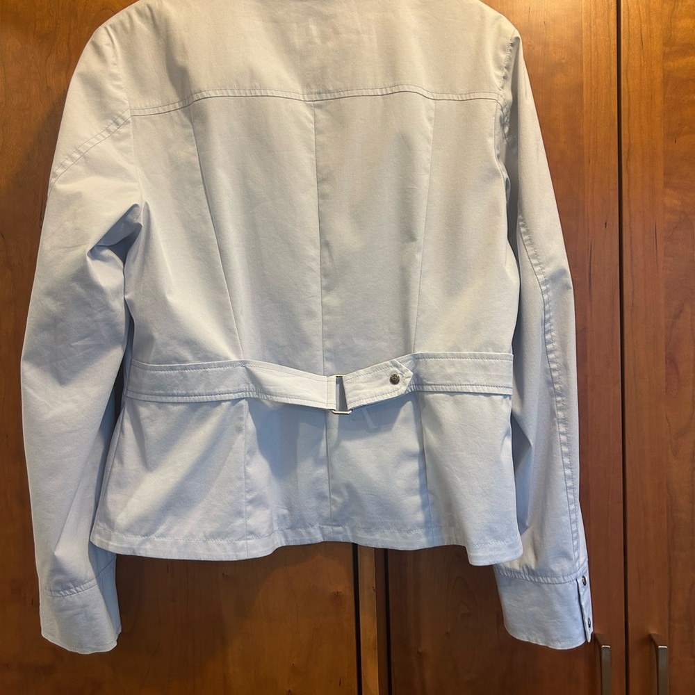Faconnable women’s water-resistant lined jacket size M light lilac quality - Picture 6 of 7